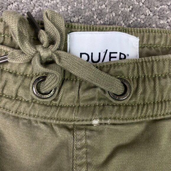 DU/ER Jogger Pants Womens Medium Green Live Lite WTF9B014 - Picture 3 of 16